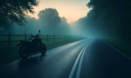 Młody motocyklista zginął po wjechaniu w ogrodzenie posesji