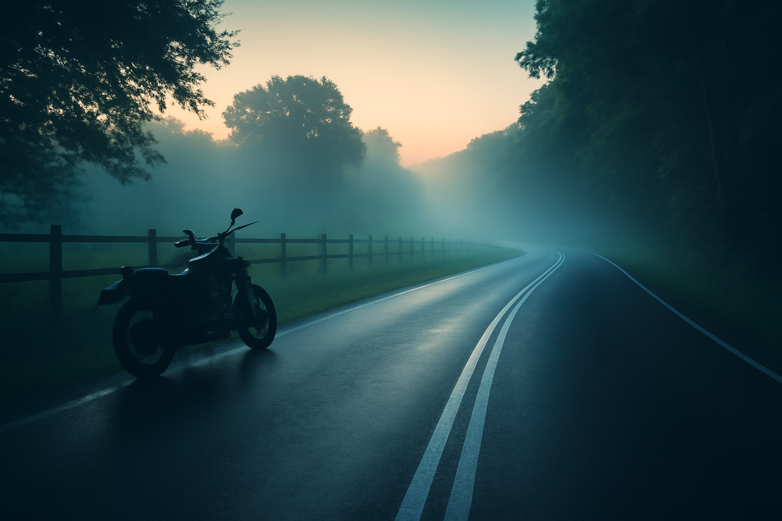 Młody motocyklista zginął po wjechaniu w ogrodzenie posesji