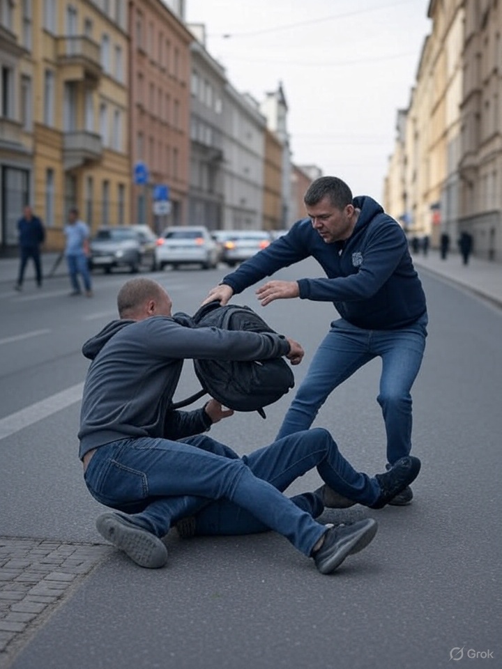 Brutalny rozbój na poznańskiej Wildzie