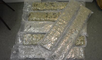 diler zatrzymany z blisko 20 kg narkotyków