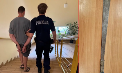 napad na taksówkarza zakończony groźbą maczetą