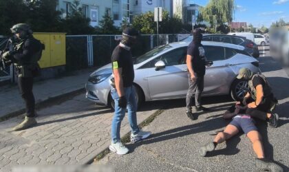 policjanci i strażnicy graniczni zlikwidowali laboratorium narkotykowe