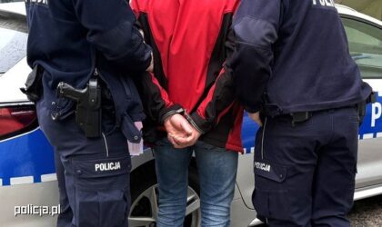 skuteczna akcja policjantów, podejrzani o włamania zatrzymani