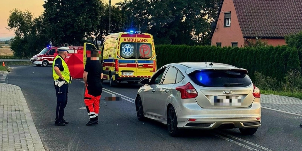Śmiertelny wypadek motocyklisty bez kasku i uprawnień