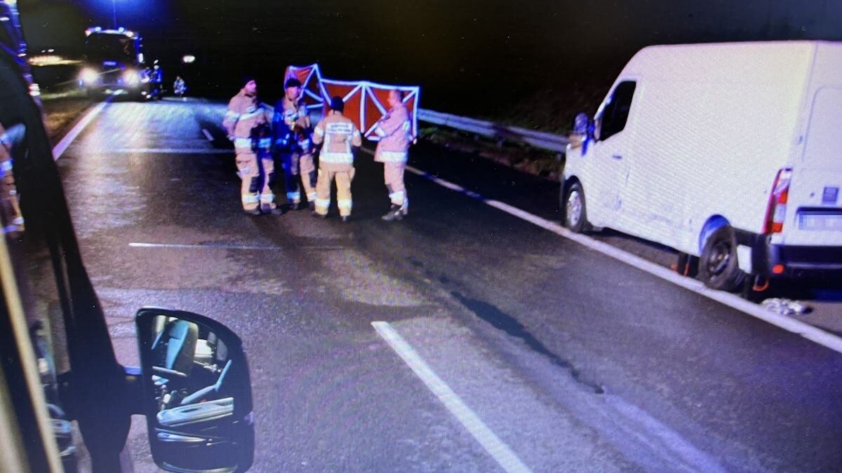 Śmiertelny wypadek na s17 dwaj mężczyźni zginęli podczas zmiany koła