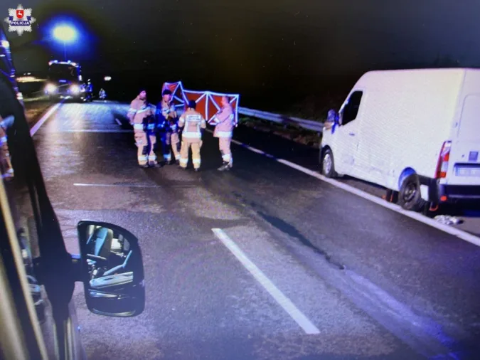 Śmiertelny wypadek na s17 dwaj mężczyźni zginęli podczas zmiany koła