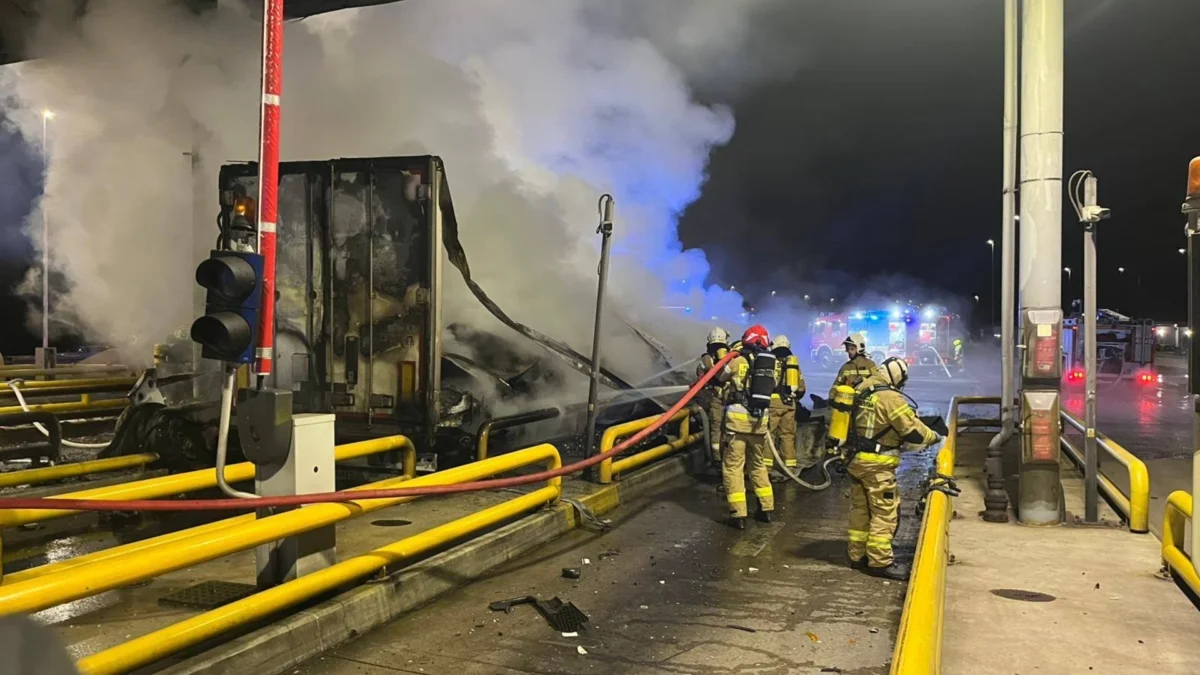 tragiczny wypadek ciężarówki na autostradzie a2