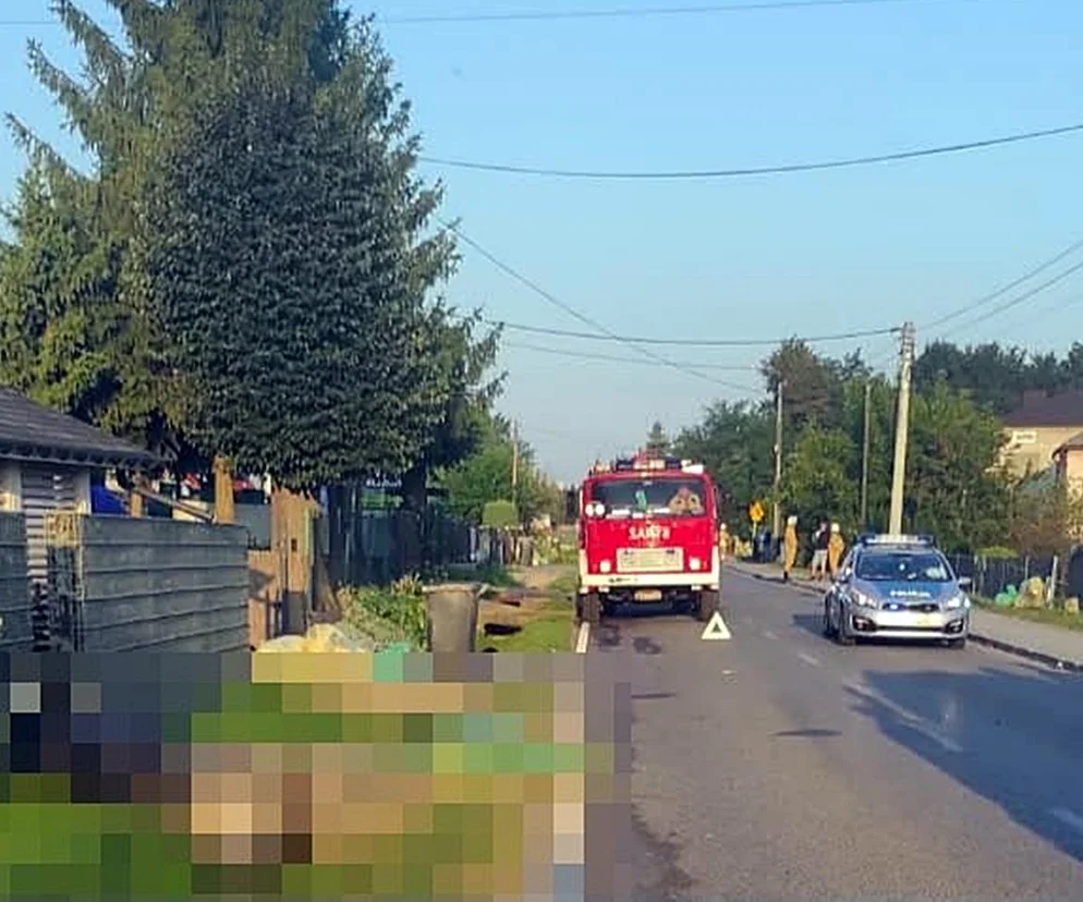 tragiczny wypadek motocyklisty w sławniowie