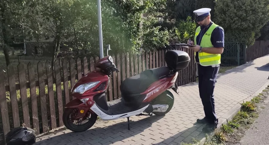 wypadek drogowy w kąkolewnicy na ul. wschodniej