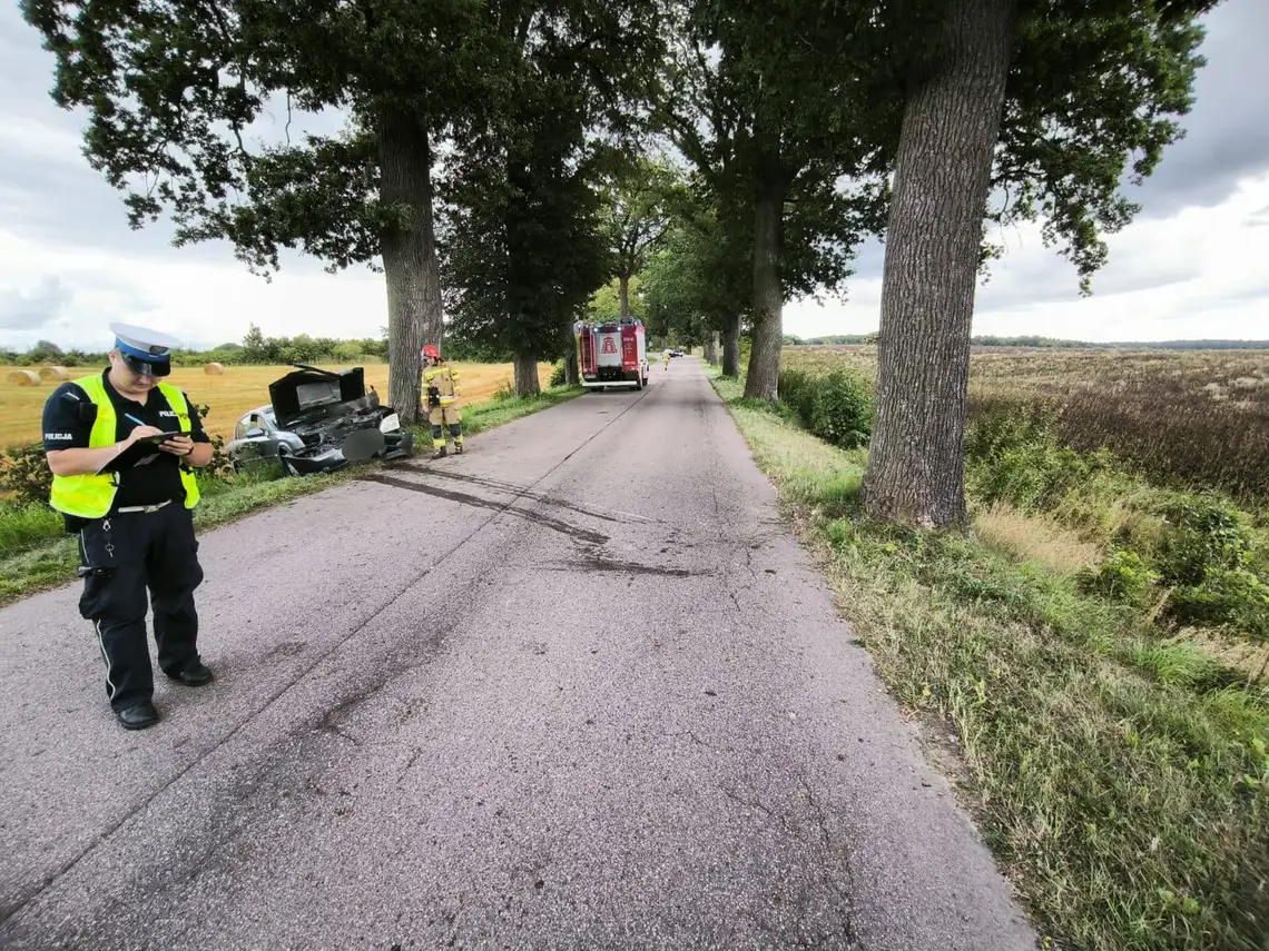 wypadek w młynarskiej woli ucierpiało 10 letnie dziecko