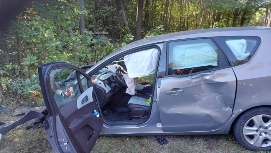 wypadek w wolicy – nieudzielenie pierwszeństwa przejazdu