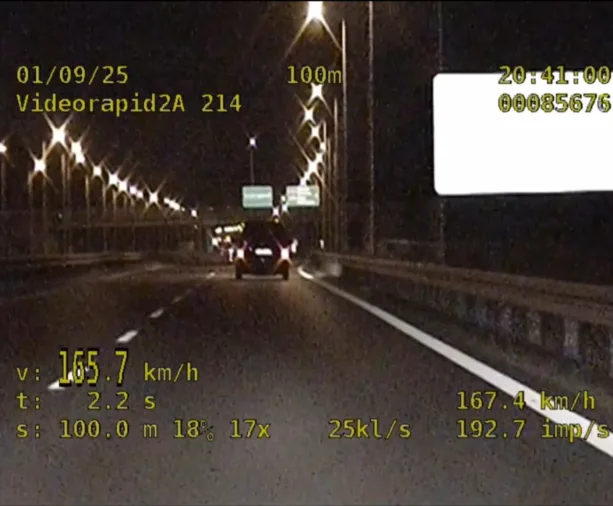 18 latek zatrzymany 6 godzin po zdaniu egzaminu na prawo jazdy jechał 165 km:h
