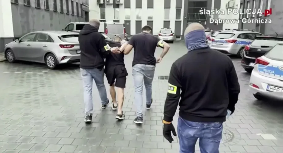 brutalny rozbój w dąbrowie górniczej trzech sprawców zatrzymanych i aresztowanych