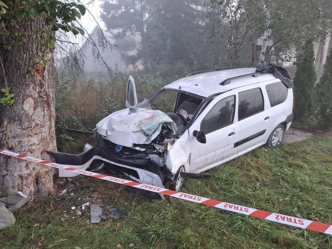 groźny wypadek pod węgrowem 7 osób w szpitalach