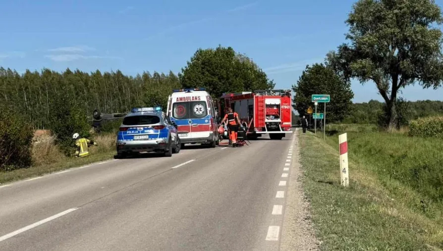 Śmiertelny wypadek w okolicach Drohiczyna