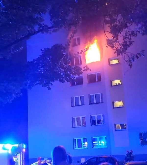 tragiczny pożar w sosnowcu jedna ofiara śmiertelna