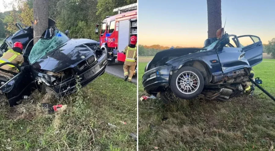 Tragiczny wypadek na Lubelszczyźnie. Zginął 23-latek
