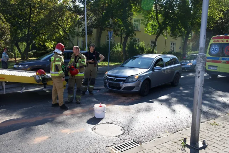 wypadek z udziałem lawety w piotrkowie trybunalskim