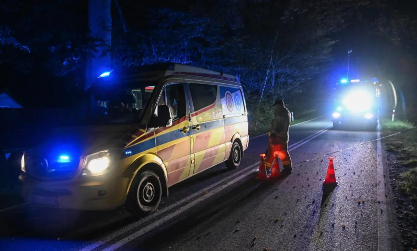 Tragiczny wypadek w Łebieńskiej Hucie. Nie żyje 10-latek