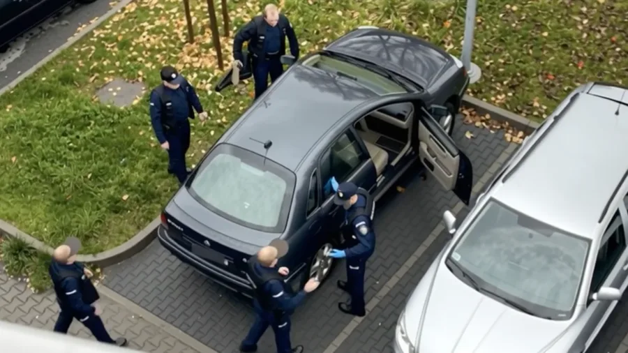 Spektakularne zatrzymanie kierowcy z narkotykami w Poznaniu