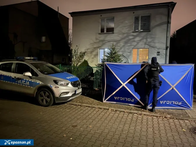 Zwłoki mężczyzny znalezione na ulicy Rysia w Poznaniu