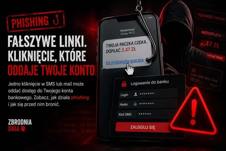 Fałszywe linki. Kliknięcie, które oddaje Twoje konto.