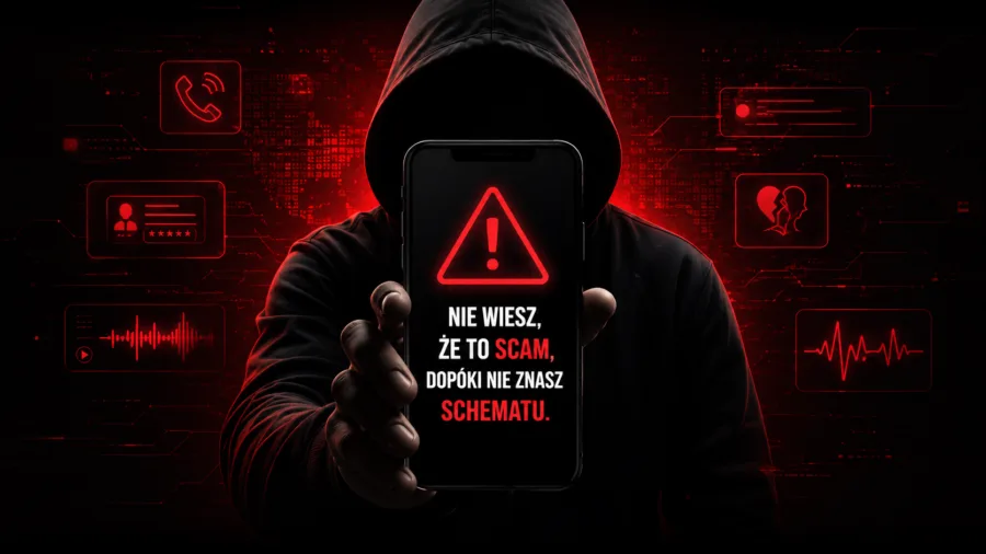 Zobacz jak działają oszuści. Zrozum zanim zaatakują Ciebie